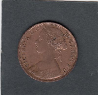 Beschrijving: 1 Penny  VICTORIA 